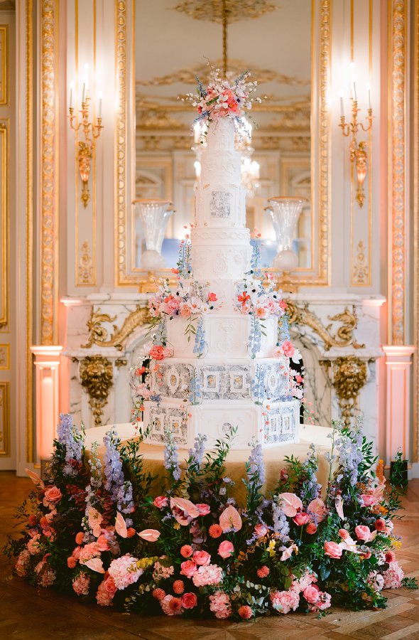 كعكة زفاف مميزة من بشرى مرير