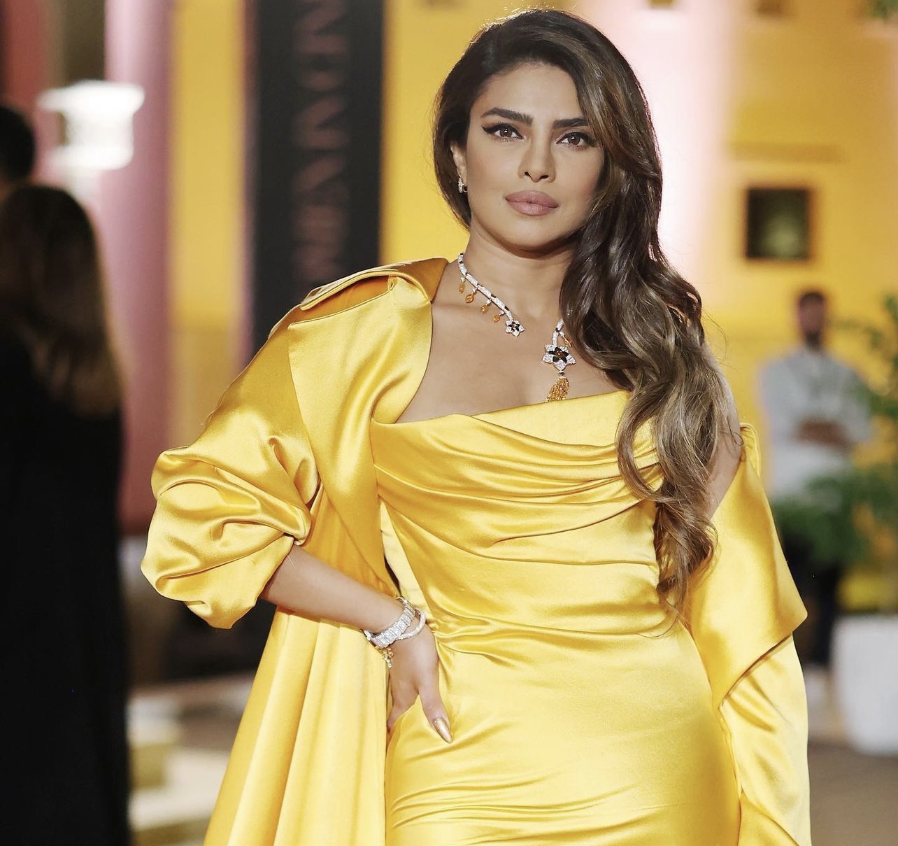 مكياج بأسلوب Prinyaka Chopra - الصورة من حسابها على انستغرام