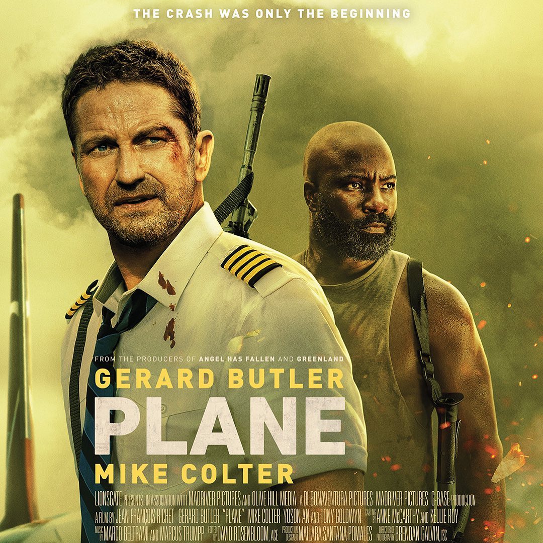 الصورة الدعائية لفيلم "Plane" لجيرارد بتلر