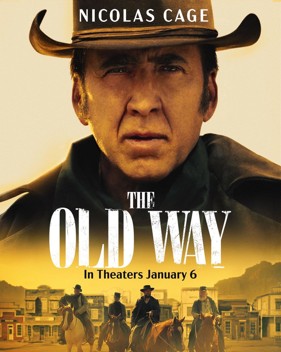 فيلم "The Old Way" للنجم نيكولاس كيج يعرض في يناير