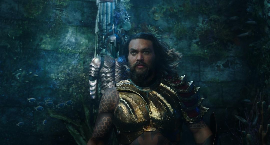النجم جايسون موموا في فيلم "Aquaman"