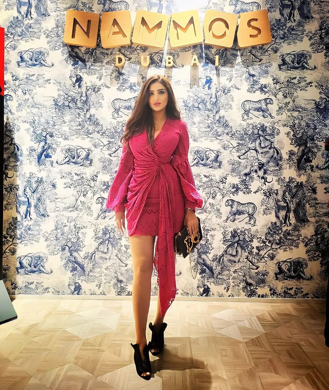 مي عمر بالفوشيا في أحدث ظهور