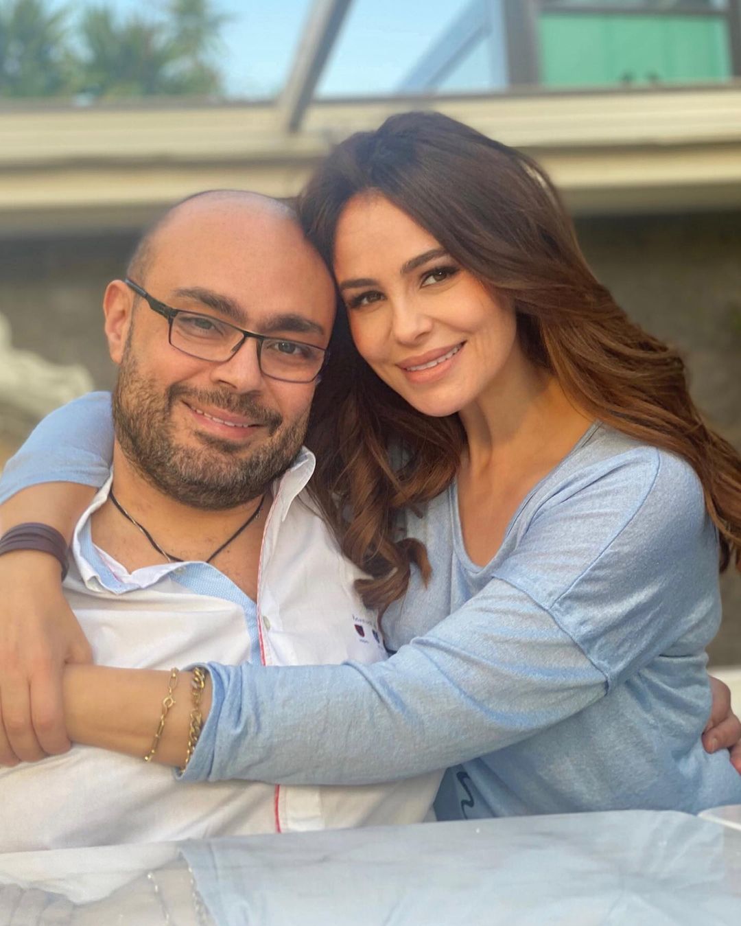 كارول سماحة تحتفل بالفلانتين مع زوجها