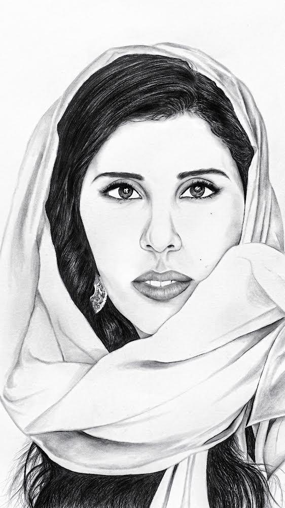  بورتريه لصاحبة السمو الملكي الاميره هيفاء بن الملك عبدالله 