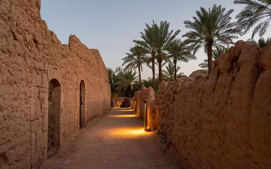  سحر التجول في ديمومة ليلا. 