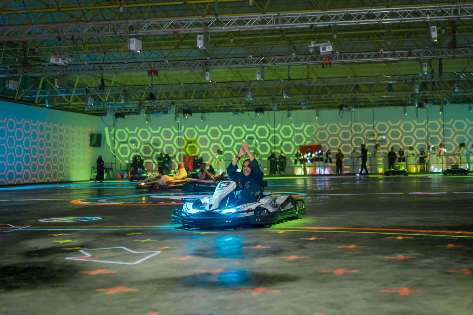 الأميرة هيفاء آل سعود استمتعت بتجارب ترفيهية متنوعة 