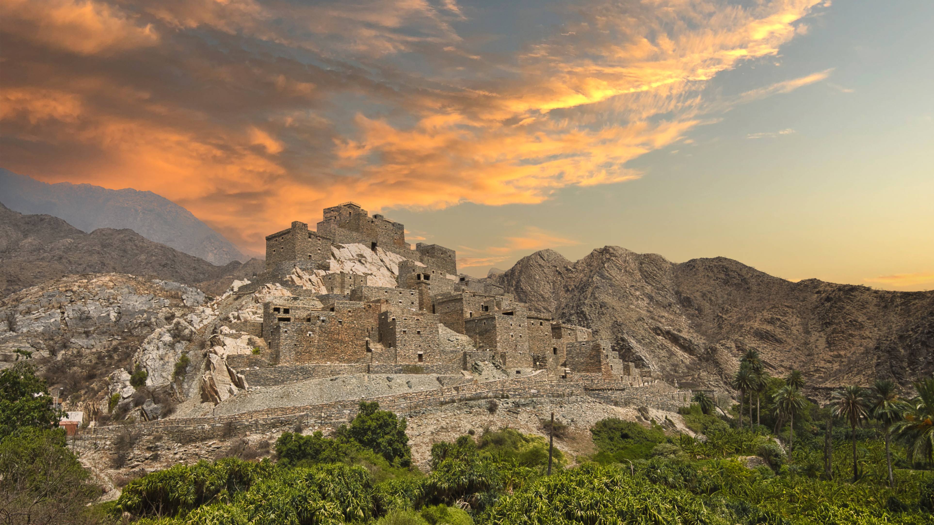 سحر الطبيعة في الباحة الخلابة
