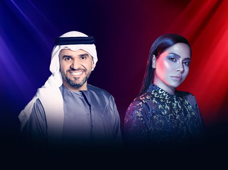 ليلة موسيقية فريدة مع حسين الجسمي وشيرين