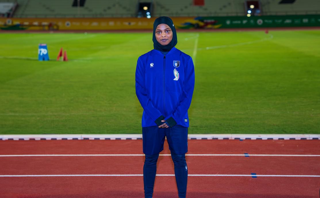  العداءة الصاعدة هبة مالم 