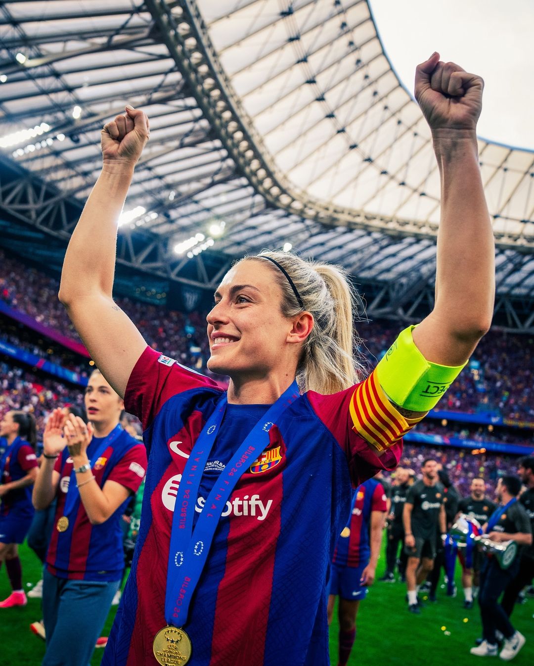  اللاعبة الإسبانية الشابة أليكسيا بوتياس. 