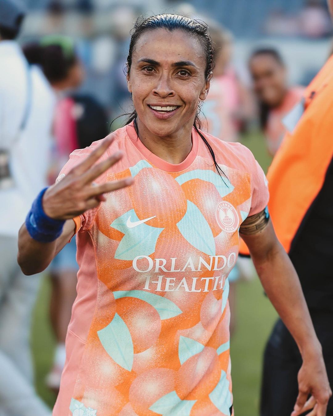  اللاعبة البرازيلية الموهوبة مارتا فييرا دا سيلفا. 