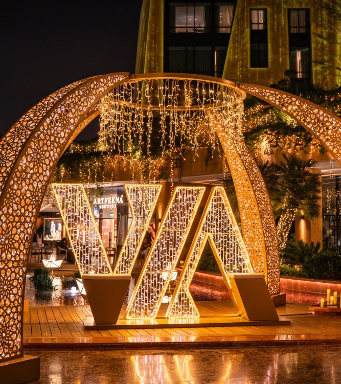  أجواء شتوية ساحرة في فيا رياض 