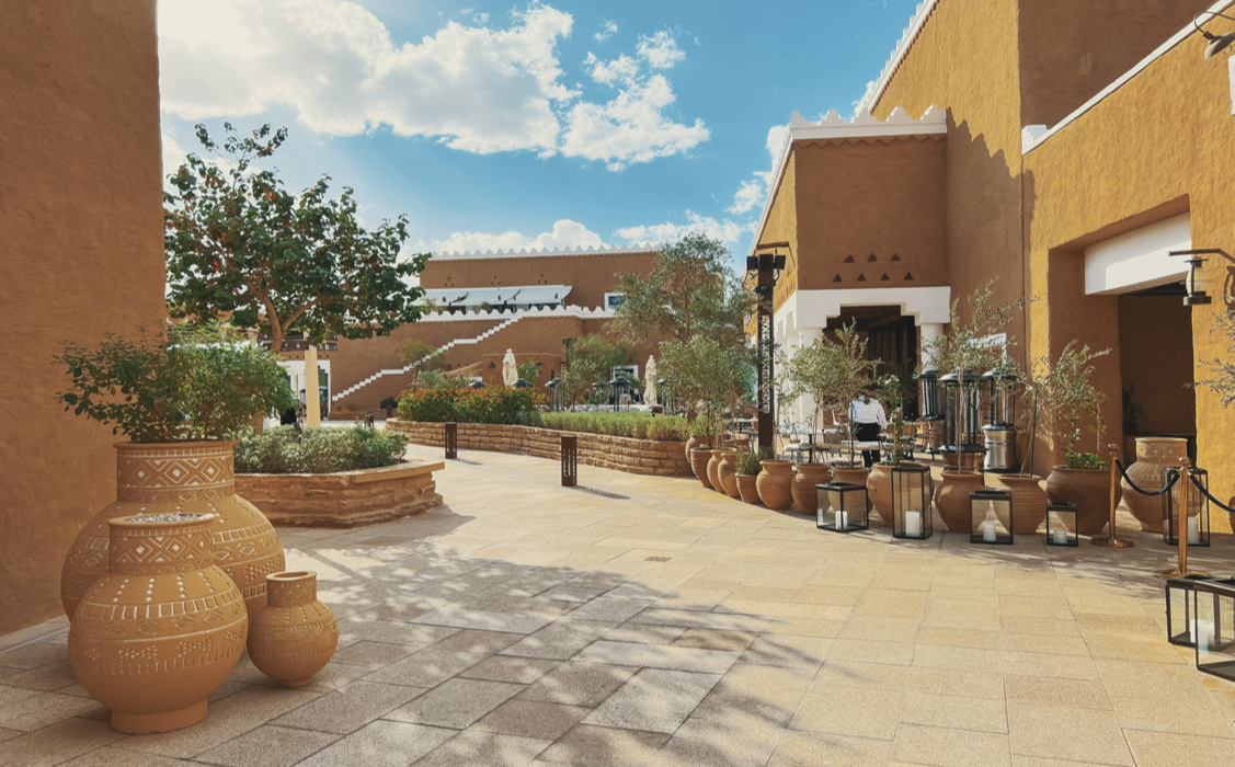 نزهات ممتعة في أرجاء منتزه البجيري التراثي في يوم التأسيس 