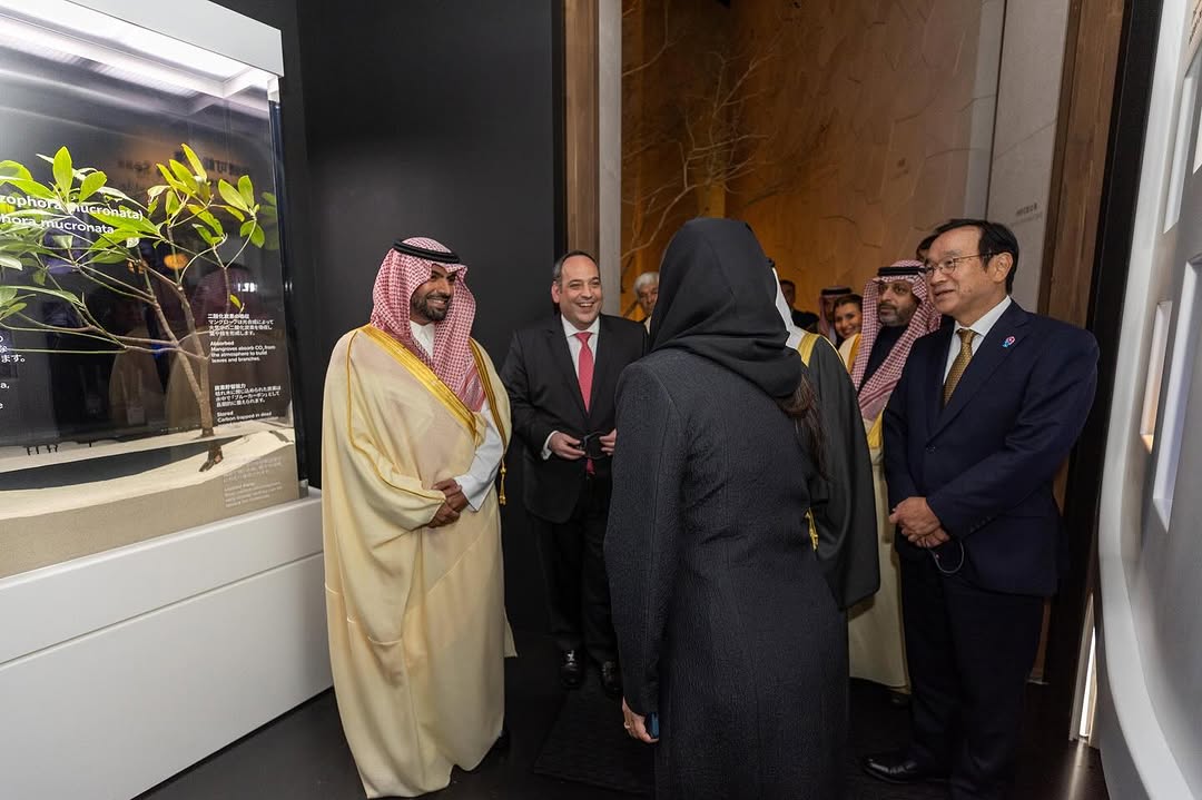 سمو وزير الثقافة يفتتح جناح المملكة في إكسبو 2025