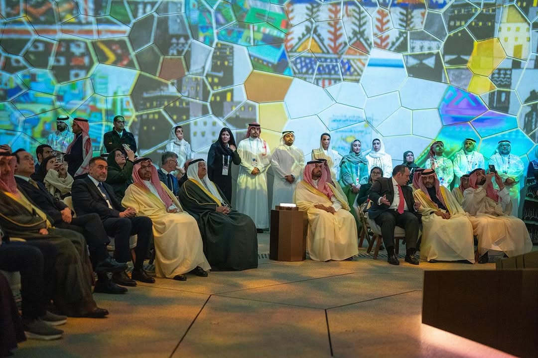 وزير الثقافة يفتتح الجناح السعودي المشارك في إكسبو 2025 أوساكا.