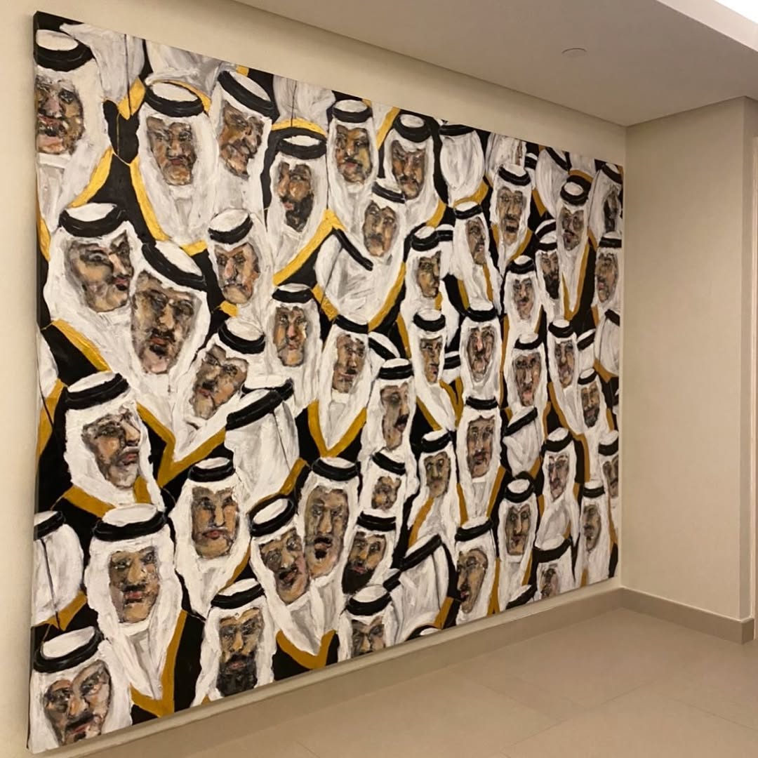  محمد الخياط يرسم مشاهد تُقرأ بالقلب لا بالعين فقط. 