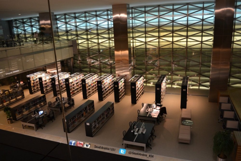  مكتبة جامعة الملك عبدالله للعلوم والتقنية كاوست 