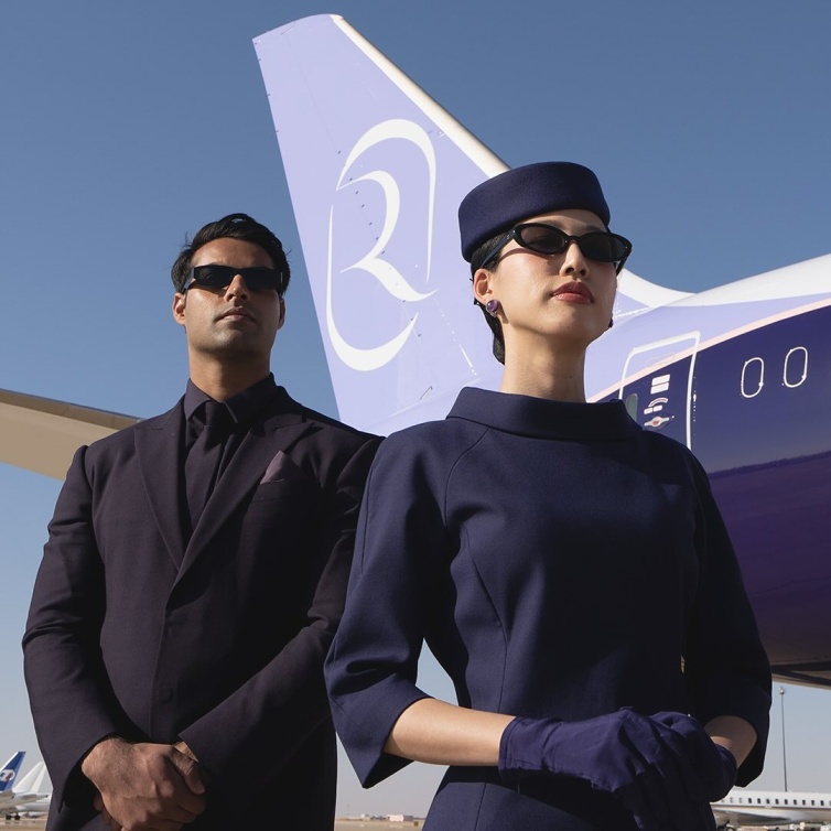  طاقم الضيافة المميز الذي ينتظر المسافرين في طيران الرياض  