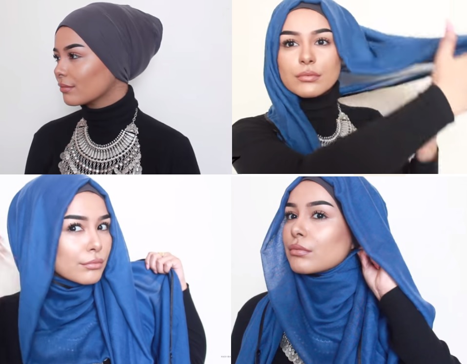 لفة حجاب عصرية