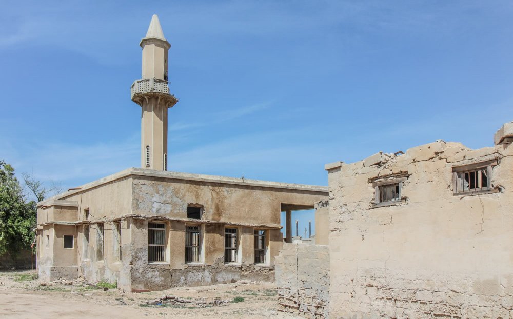 قرية صيد اللؤلؤ الأصلية في الجزيرة الحمراء
