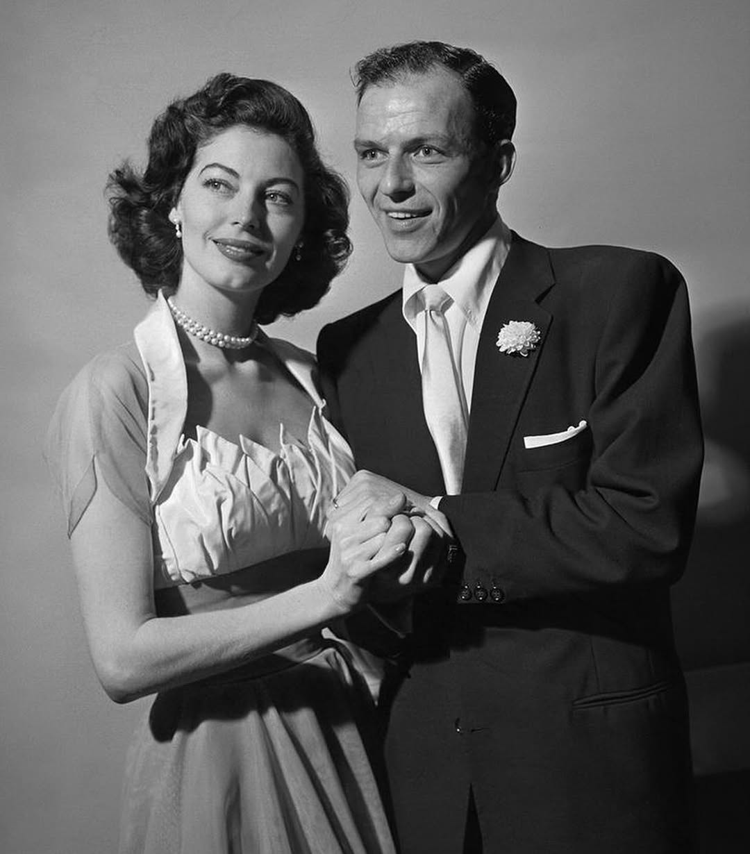 آفا غاردنر Ava Gardner وفرانك سيناترا Frank Sinatra