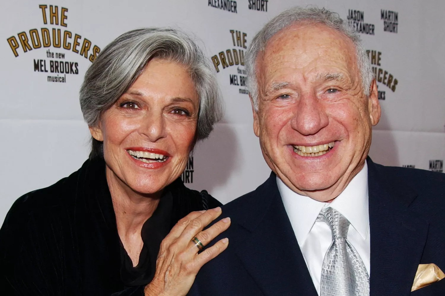 آن بانكروفت Anne Bancroft وميل بروكس Mel Brooks