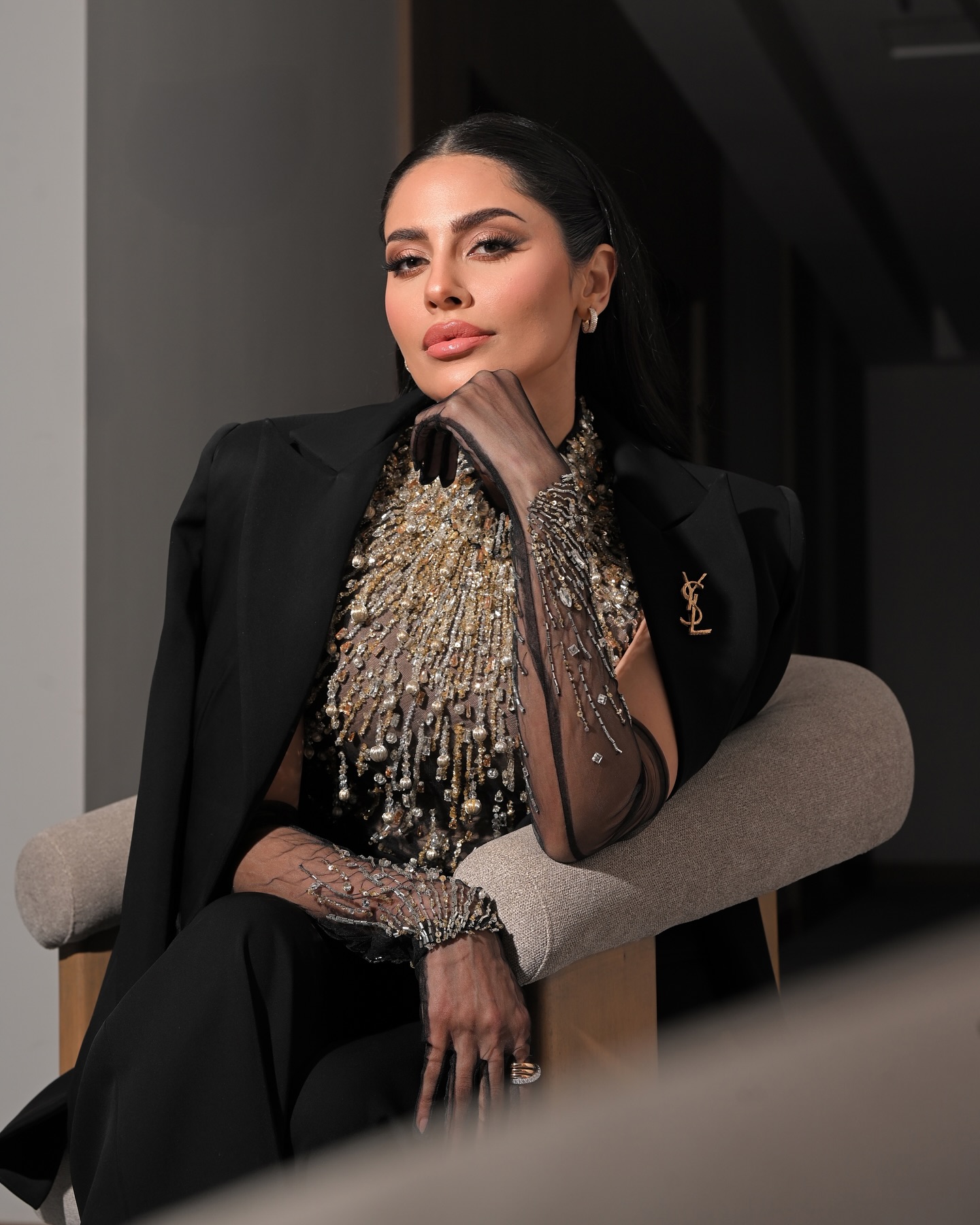 أبرز مجوهرات إلهام علي بطلة مسلسل عرس الجن 