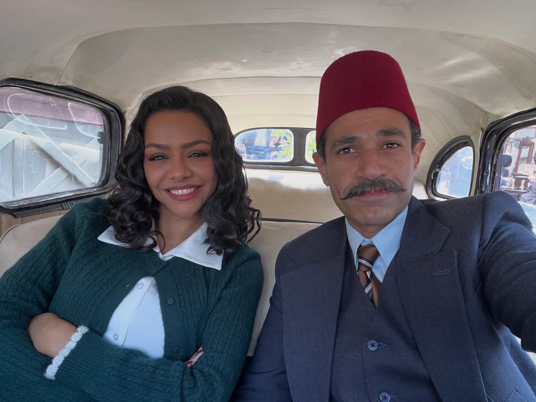 أبطال مسلسل "النص التاني"