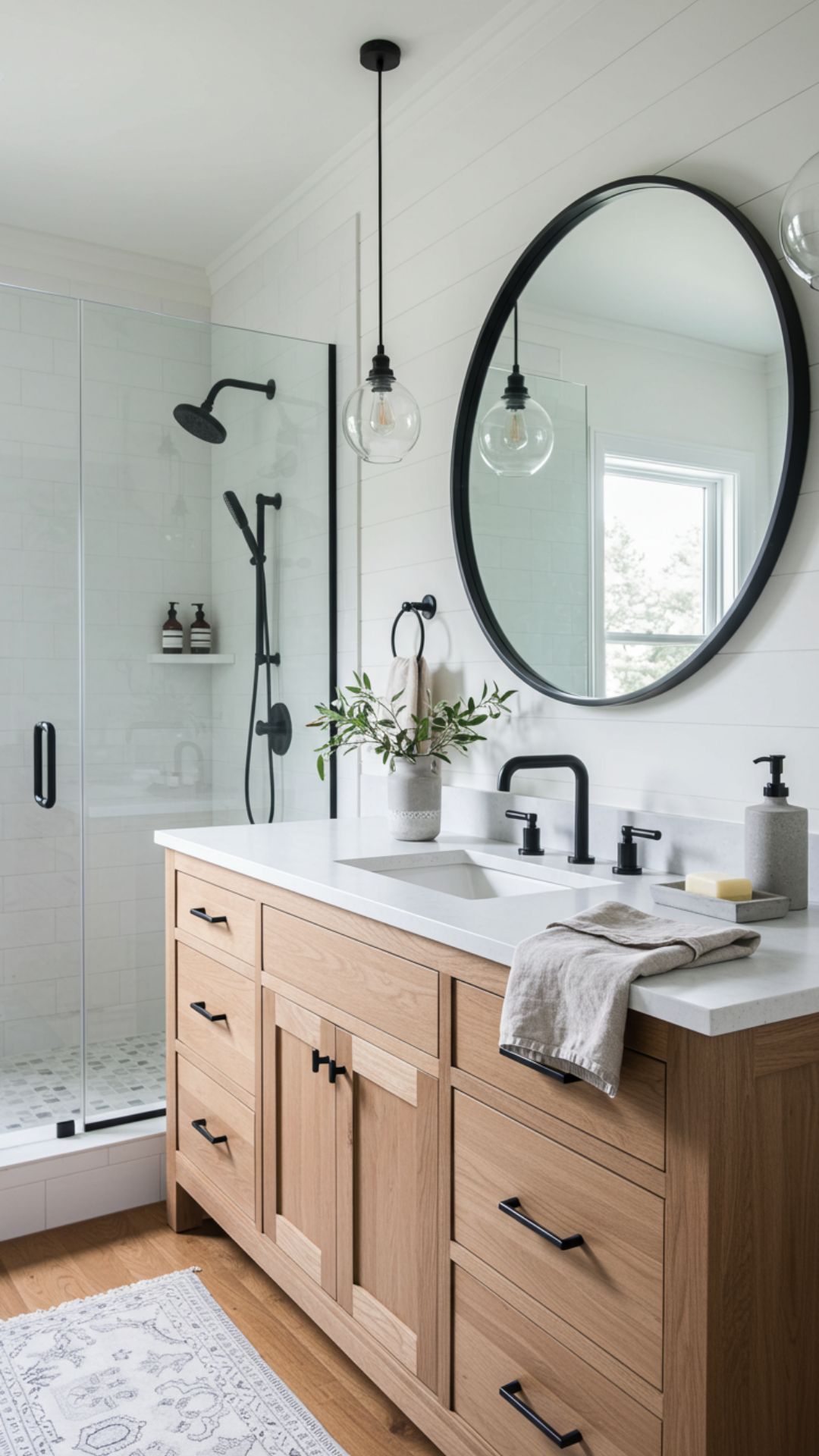 أجهزة حمام بتشطيب باللون الأسود غير اللامع