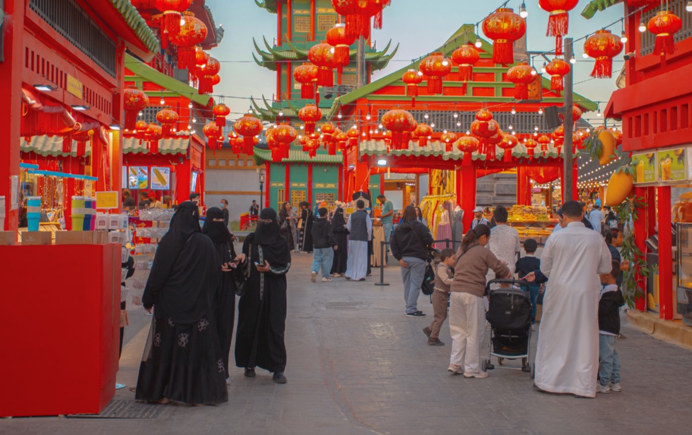 أجواء الصين الخيالية في بوليفارد وورلد