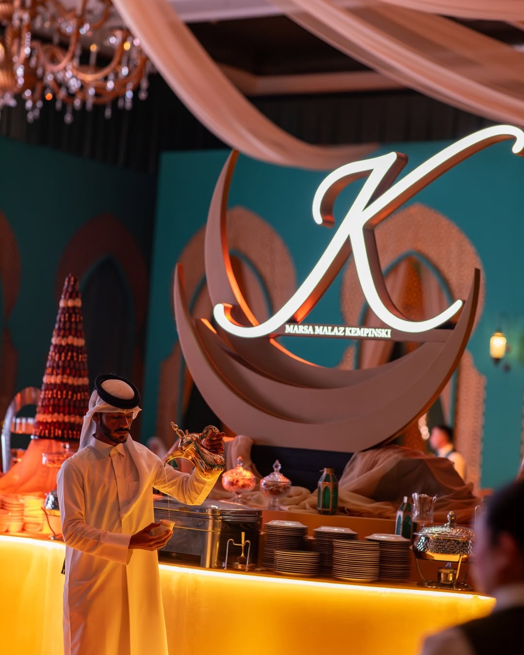 أجواء رمضان المميزة في خيمة سلطانة الرمضانية  من فندق مرسى ملاذ كمبينسكي