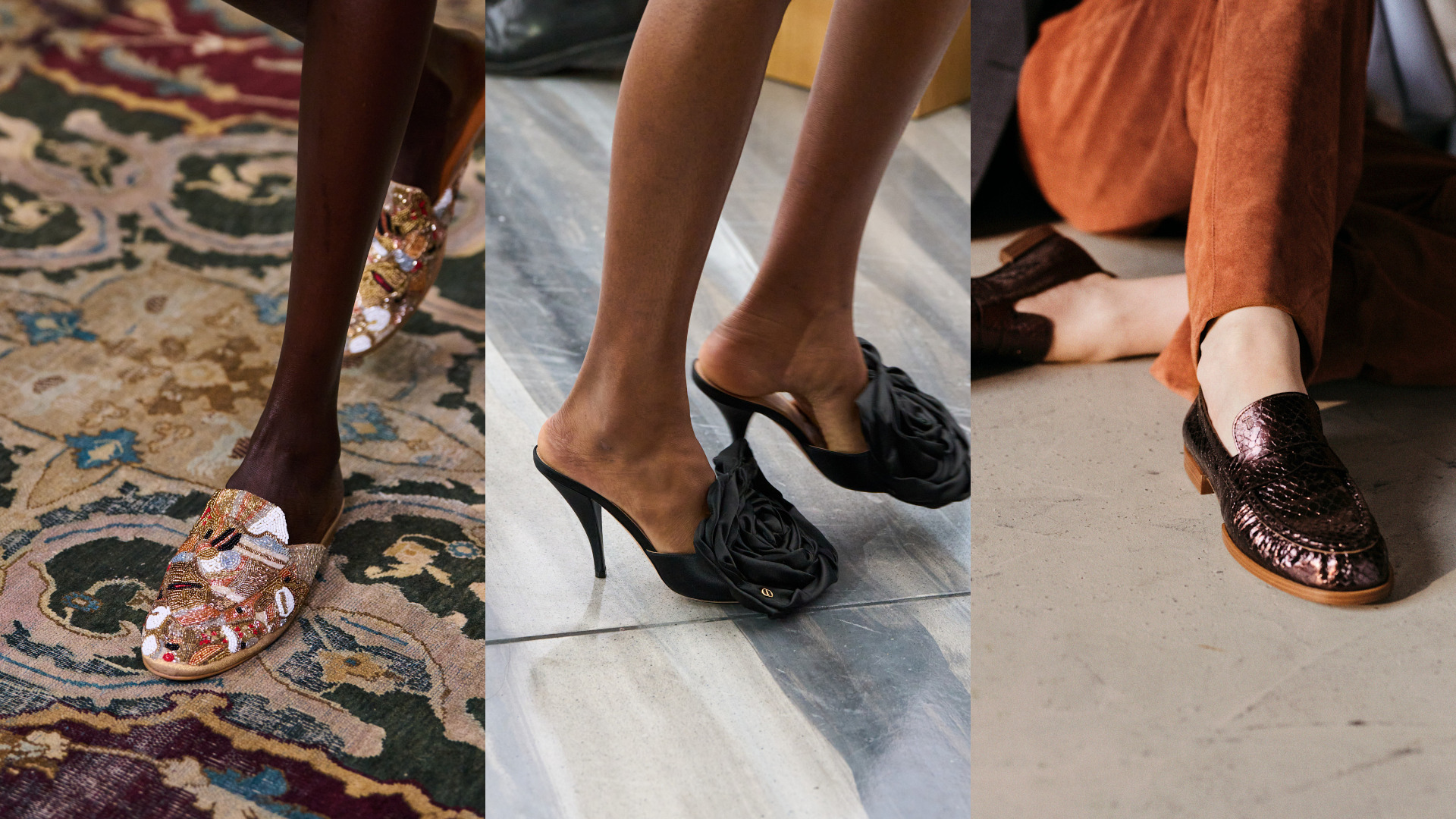 أحذية مناسبة للسحور من Tods وChristian Dior وAnnie 