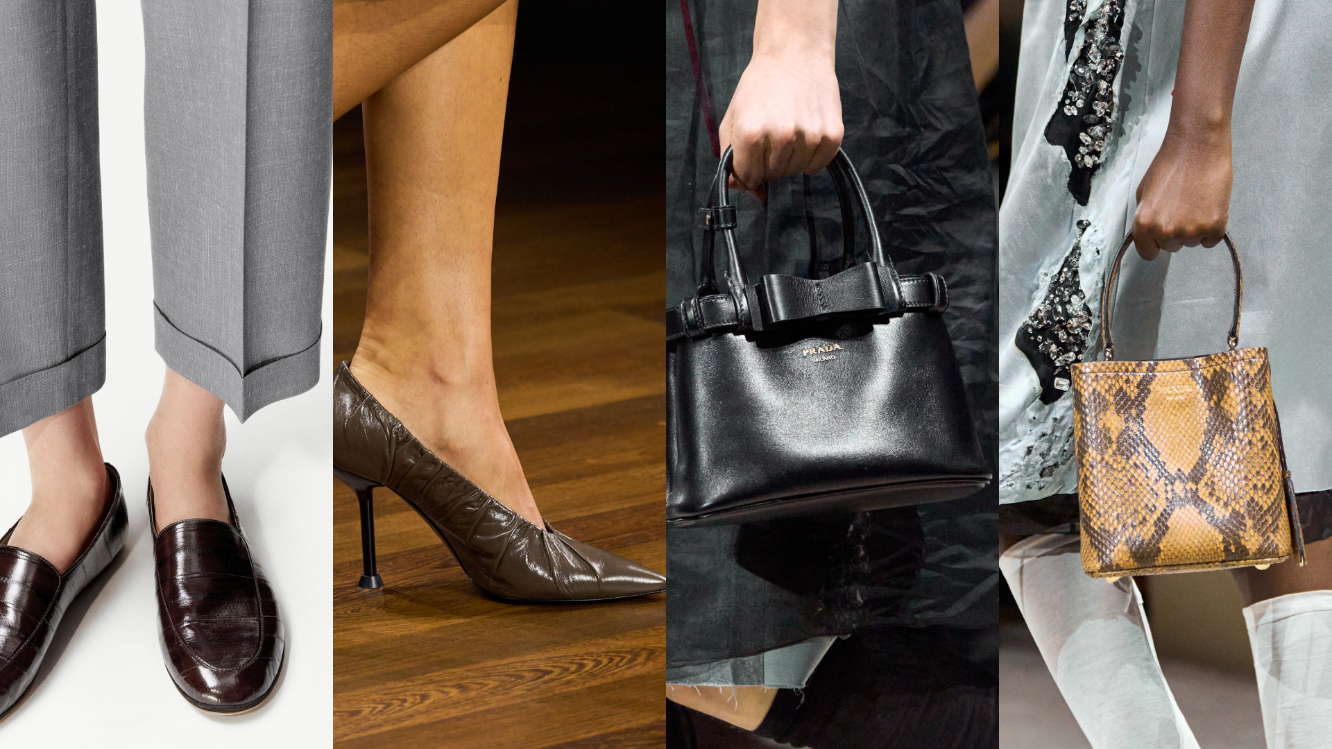 أحذية وحقائب أنيقة متعددة الاستخدام