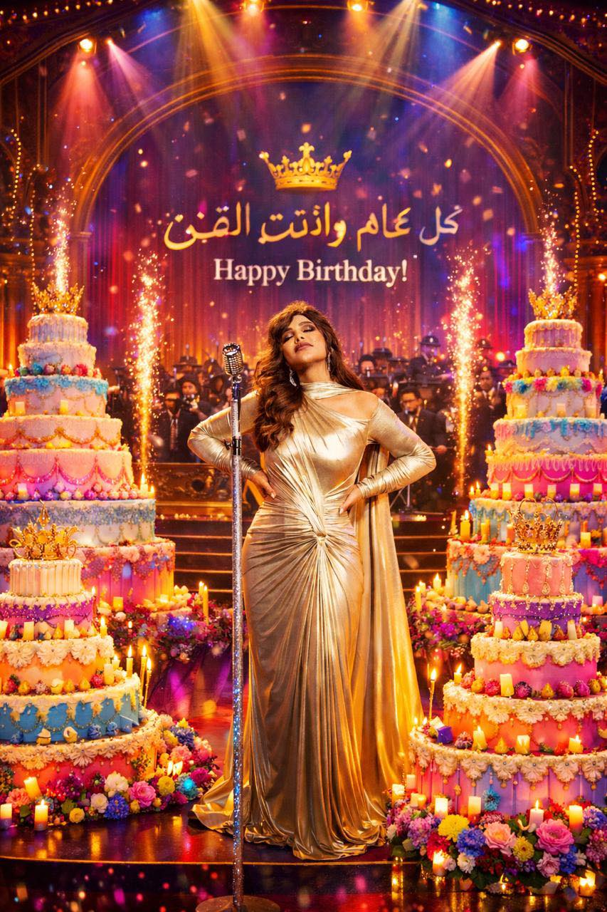 أحلام الشامسي تحتفل بعيد ميلادها الـ 58