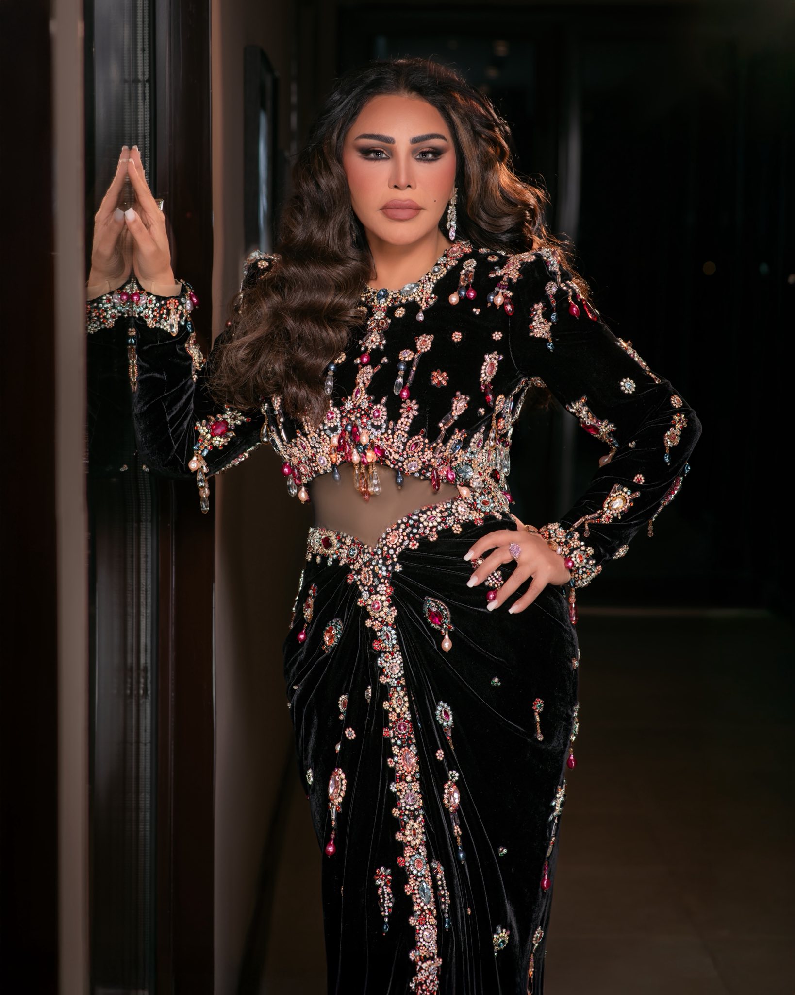 أحلام بمجوهرات فارهة خطفت بها الأنظار