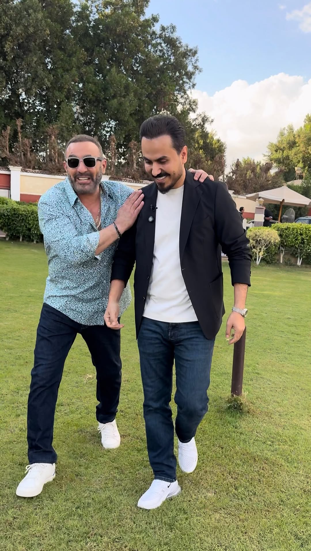 أحمد السقا في برنامج "تابوو" مع الإعلامي نزار الفارس