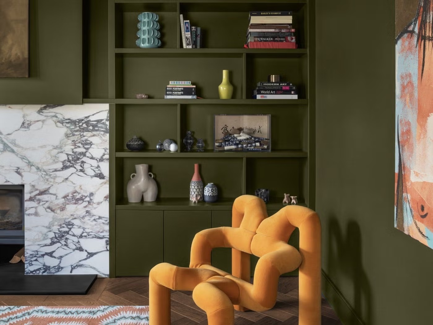 أخضر زيتوني