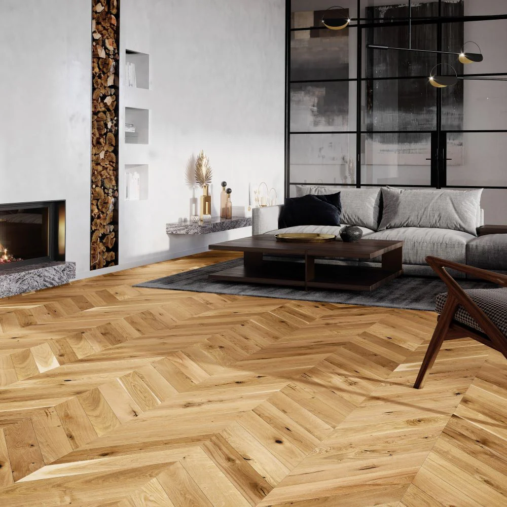 أرضيات بنمط الشيفرون