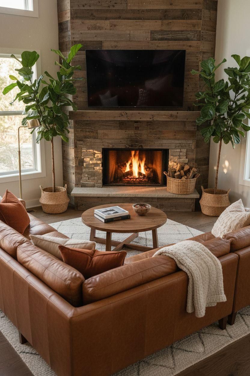 أريكة ركنية لتحديد مناطق مختلفة داخل الغرفة