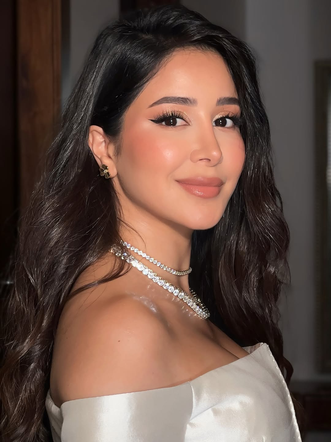 أسيل عمران صورة من انستغرام خبيرة المكياج Olivia Jacoub