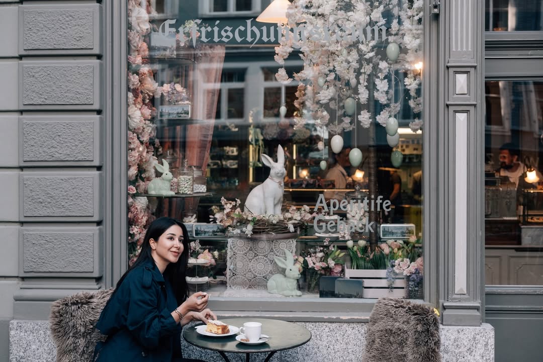 أسيل عمران في سويسرا