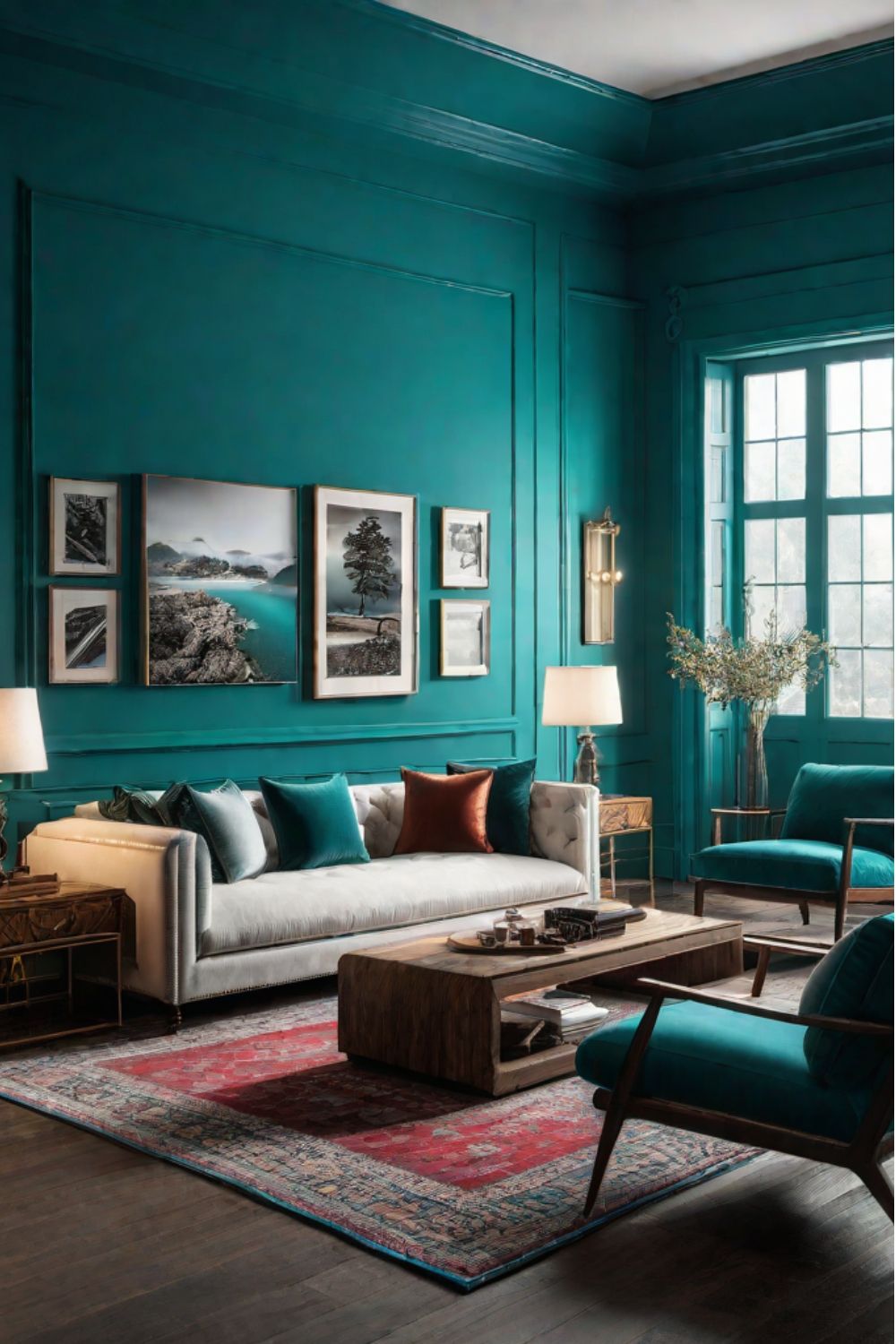 أصبح لون الـTEAL يرتبط بالديكورات القديمة