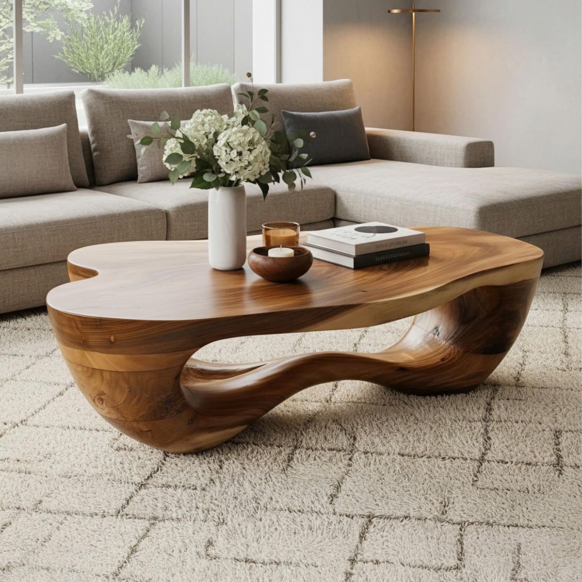 أصبحت الأشكال العضوية في الأثاث اتجاهًا لم يعد يواكب تطور الذوق المعاصر