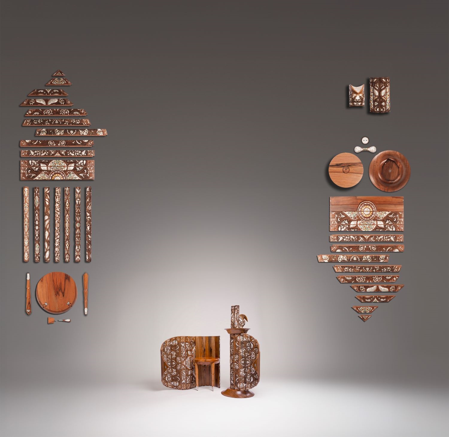 أعادت المهندسة غادة العمودي تقديم حرفة التصديف الاسلامية بروحٍ معاصرة