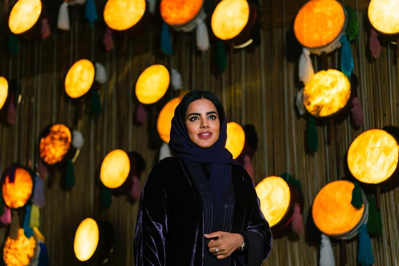 أعربت نورة بن سعيدان عن تشرفها بالمشاركة الفنية الأولى في ليالي الدرعية