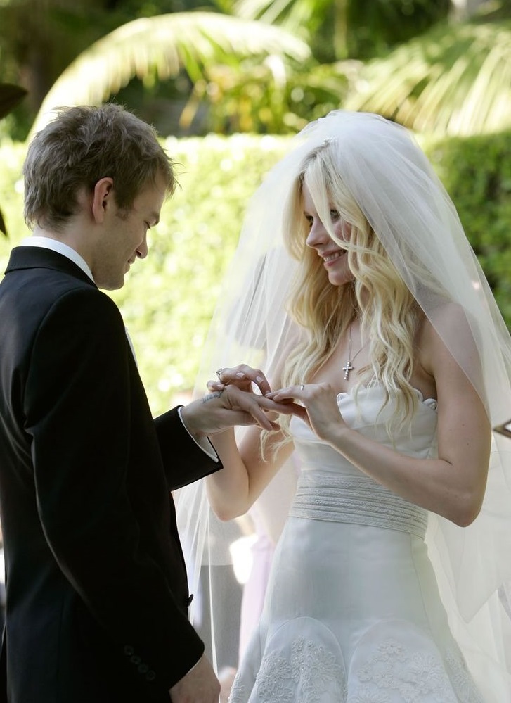 أفريل لافين Avril Lavigne وديريك ويبلي Deryck Whibley