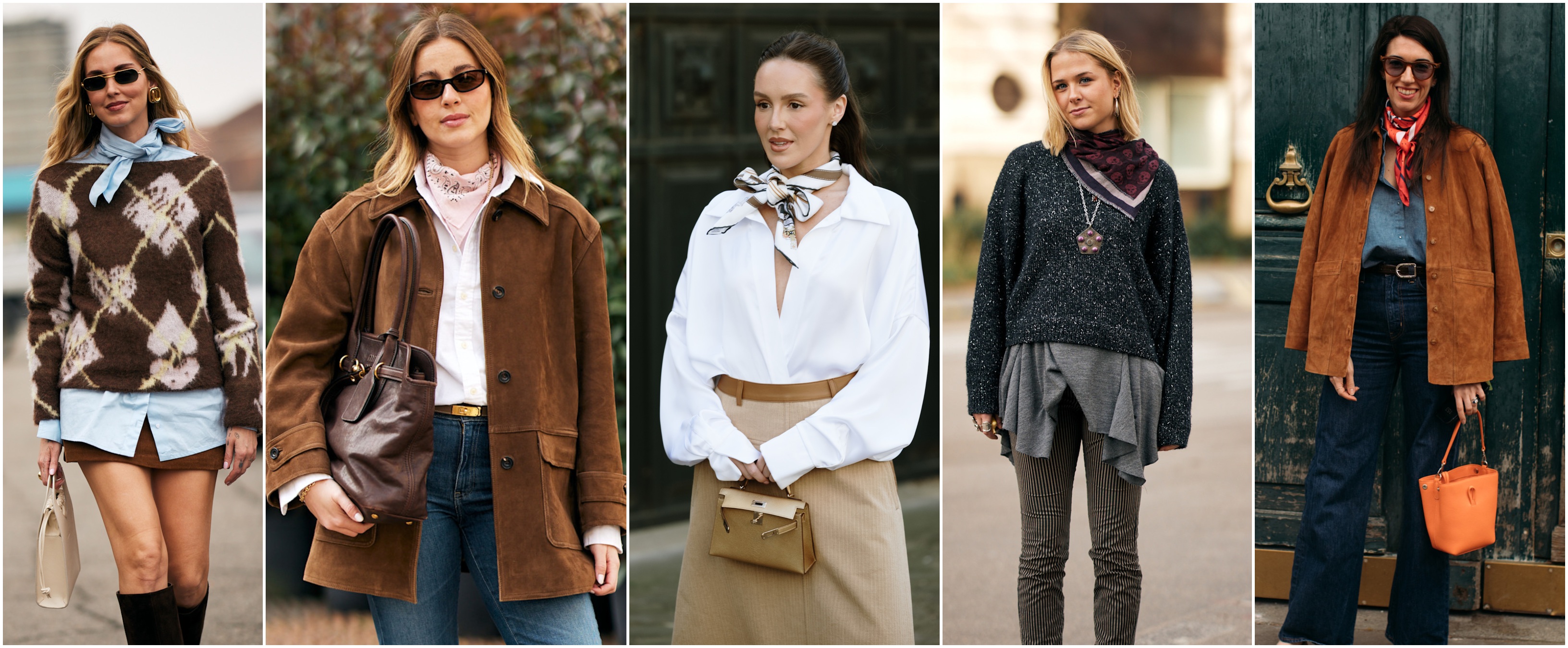 أفكار مختلفة لتنسيق الفولار في اطلالاتك الشتوية