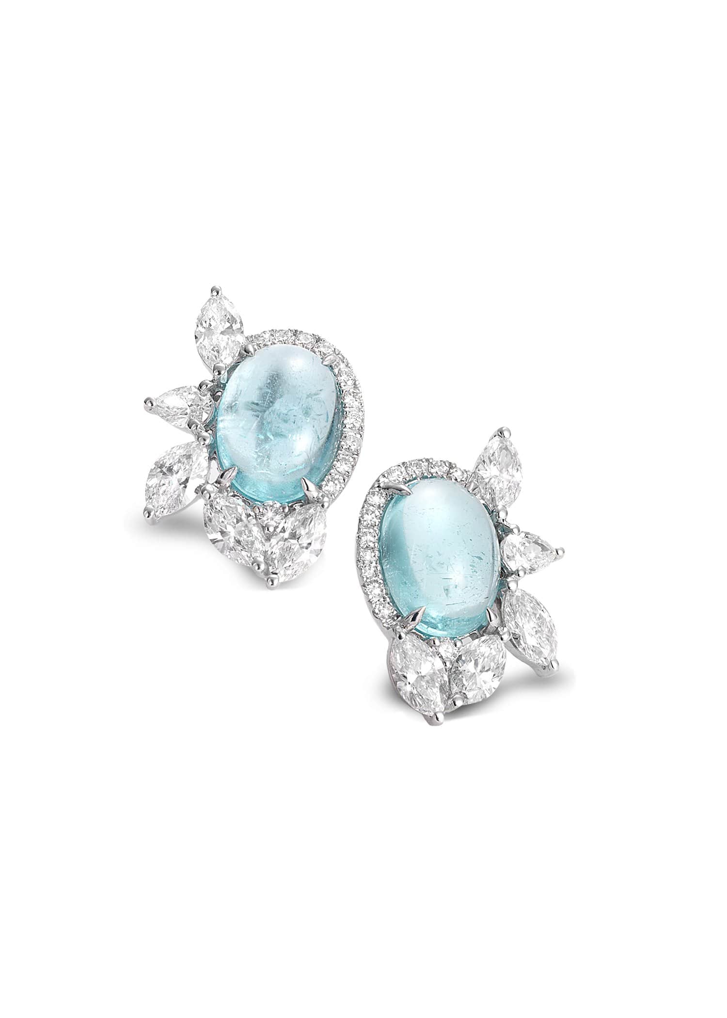 أقراط Paraiba FlowerمنCoomi