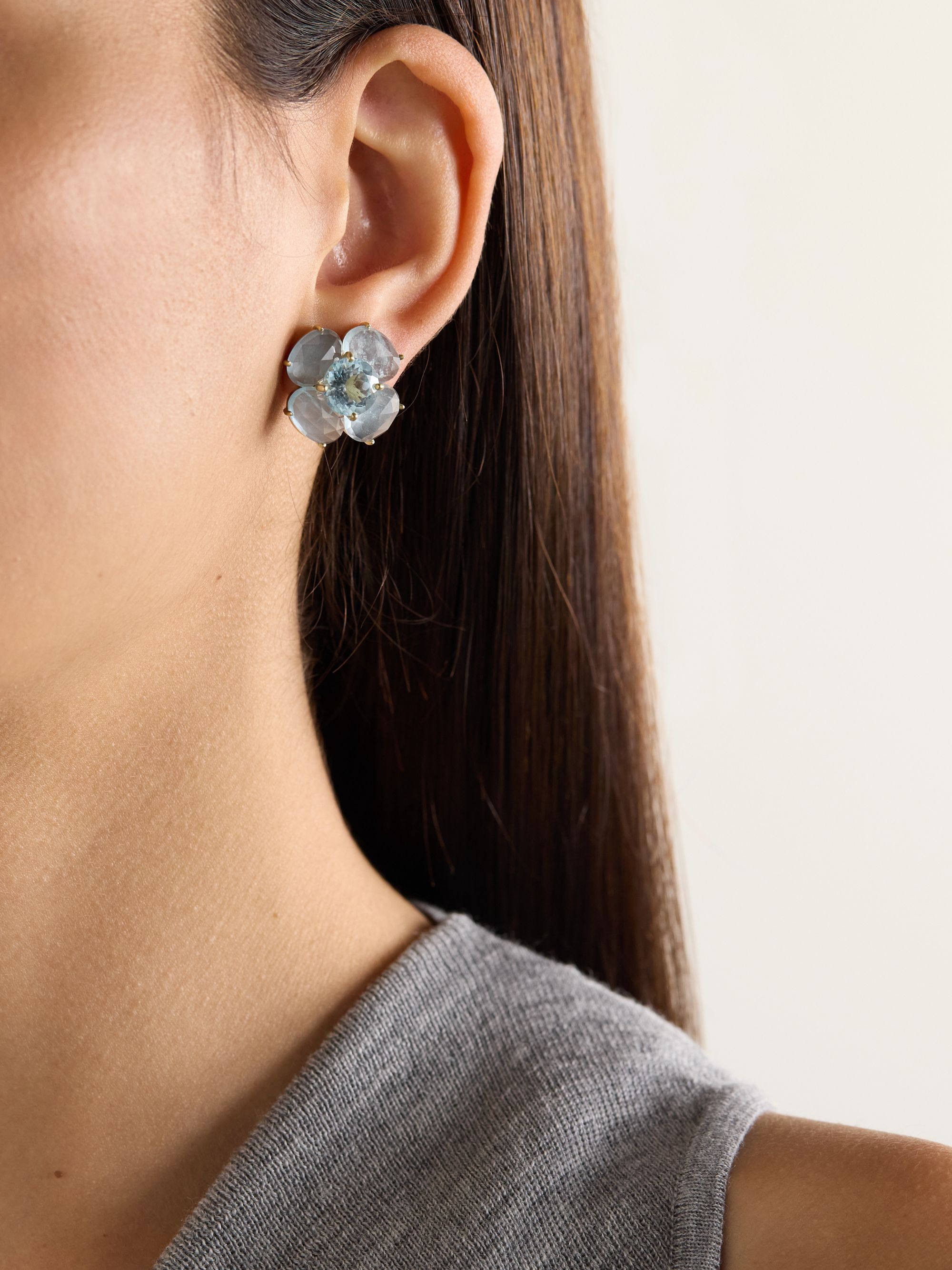 أقراط أكوامارين من Irene Neuwirth