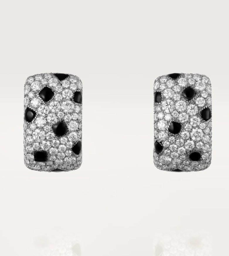 أقراط ألماس PANTHÈRE DE CARTIER